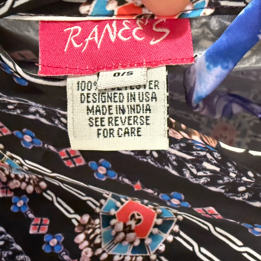 Ranee’s 691 Pink Purple Halter Printed Maxi Coverup Resort Swim Animal Dress - Picture 11 of 11
